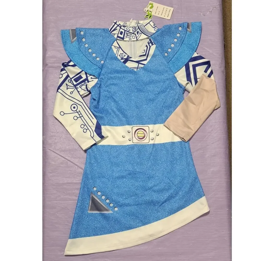 Girls Alien Zombies 3 Character Halloween Costume Size 8-10 (140)